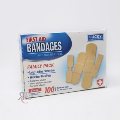 LUCKY BANDAGES 100CT/ PACK